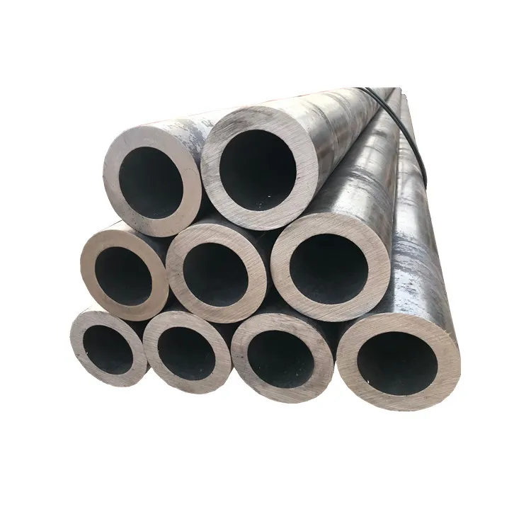 ASTM A53 A106 Sch40 API Black Mild Carbon Seamless Steel Pipe Carbon steel round tube